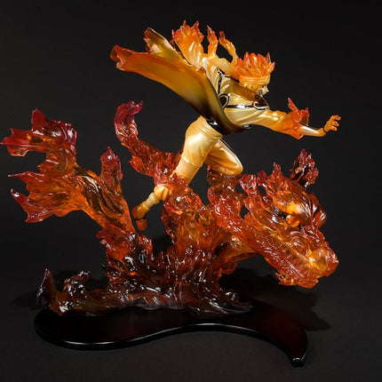 TAMASHII NATIONS Bandai Figuartszero Naruto Uzumaki-Kurama-Kizuna Relation Statue