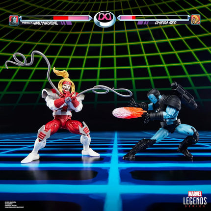 Marvel Legends Series Gamerverse Marvel's War Machine vs Marvel's Omega Red Action Figure Collectibles