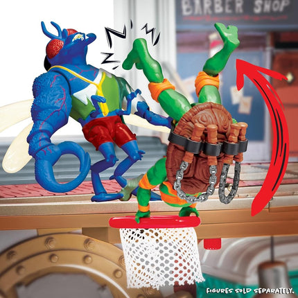 Teenage Mutant Ninja Turtles: Mutant Mayhem Sewer Lair Playset. Ideal present for boys 4 to 7 years and TMNT fans!