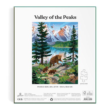Valley Of The Peaks 1000 Piece Puzzle