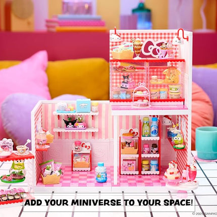 MGA's Miniverse Make It Mini Spaces Hello Kitty - Building Set, Customise, DIY Crafts, Rooms, Hobby, Collectors, Display, NOT Edible, For Collectors and Kids Ages 8+
