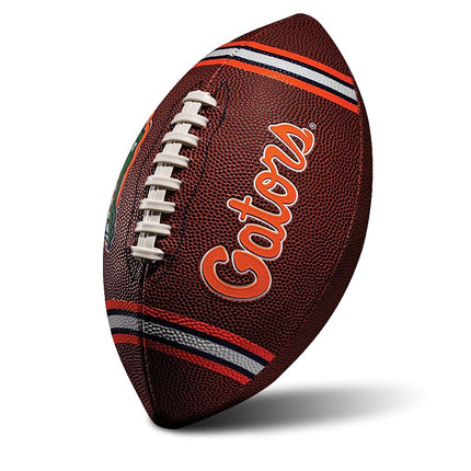 Franklin Sports Florida Gators Kids NCAA Youth Football - Official College Team Junior Footballs with Team Logos for Kids - Junior Size PVC Ball - Backyard + Tailgate Ball - 8.5"
