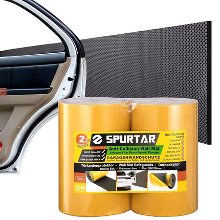 Spurtar Garage Wall Protector for Car Doors, 4m x 