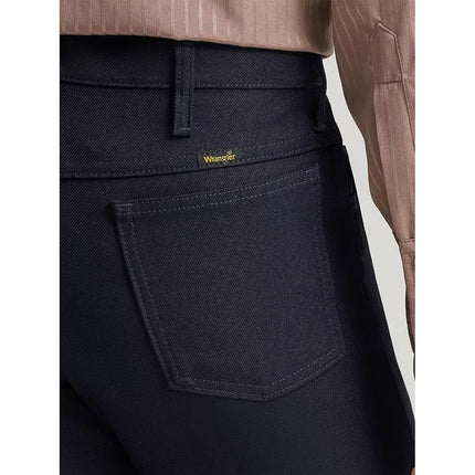 Wrangler Men's Wrancher Dress Jean, Navy, 36W / 32L