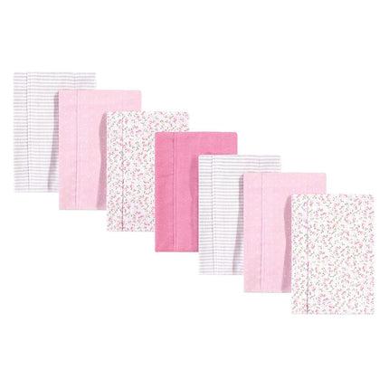 Hudson Baby Unisex Baby Cotton Flannel Burp Cloths