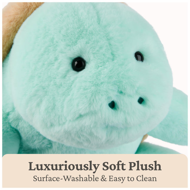 GUND Sprout Sea Turtle Peluche, Peluche de Primera Calidad para Mayores de 1 año, Verde/Marrón, 10"