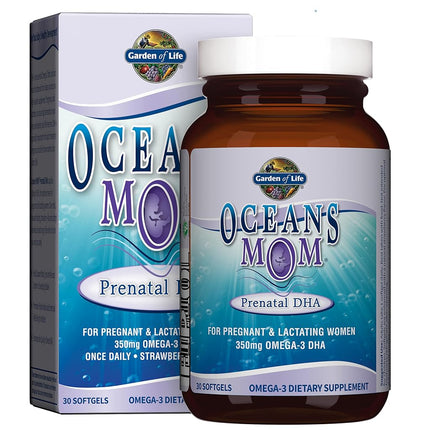 Garden of Life - Oceans Mom Prenatal DHA 350 mg. - 30 Softgels