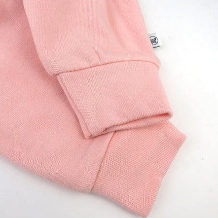 HonestBaby Multipack Sudadera con Capucha y Pantalones Jogger de Algodón Orgánico para Bebés, Niños Pequeños, Niños y Niñas, Unisex, Rosa, 12 Meses