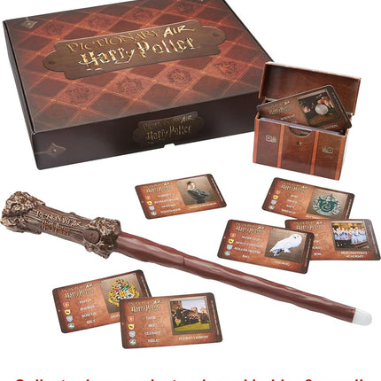 Mattel Games Pictionary Air Harry Potter, Standard, Brown,cream,gold