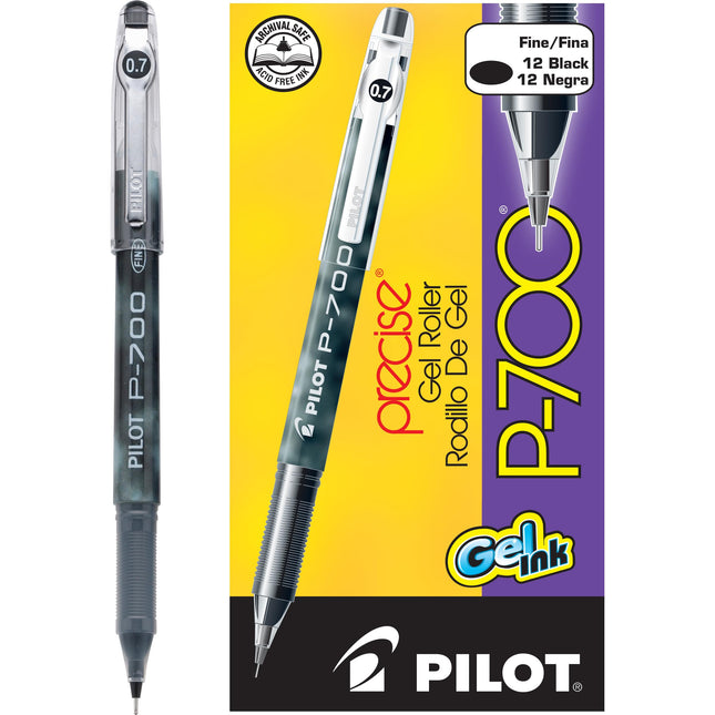 PILOT, Precise P-700 Gel Ink Rolling Ball Stick Pe