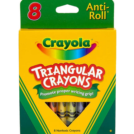 Crayola 8ct Triangular Crayons