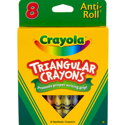 Crayola 8ct Triangular Crayons