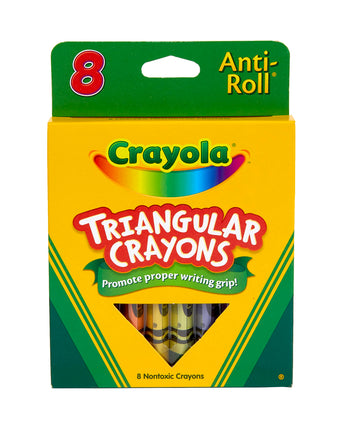 Crayola 8ct Triangular Crayons