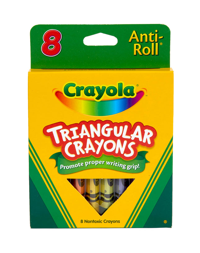 Crayola 8ct Triangular Crayons