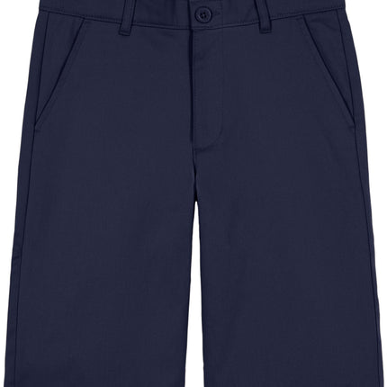 Nautica Boys' School Uniform Flat Front Twill Shor