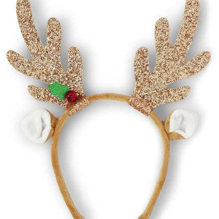 The Children's Place Girls' Christmas Hair Accessories, Headband, Clips and Bow, Reindeer, NO_Size, Reindeer, NO_SIZE