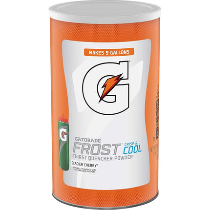 Gatorade Thirst Quencher Powder, Glacier Cherry, oz Canister