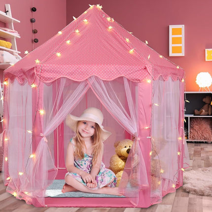 Volscity Princess Tent for Girls,Kids Castle Play 