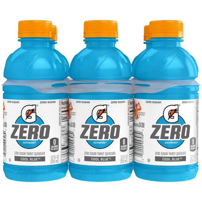 Gatorade G Zero Thirst Quencher, Cool Blue, 12oz B