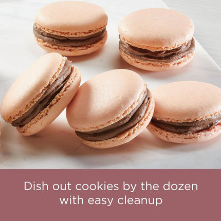 Farberware Nonstick Bakeware, Nonstick Cookie Sheet/Baking Sheet - 10 Inch x 15 Inch, Rose Gold Red