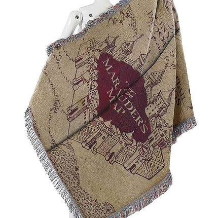 Northwest Throw Blanket, Polyester, Marauders Map, 48" x 60"