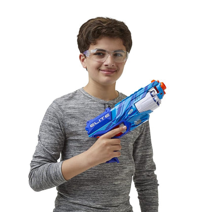 Nerf Elite Disruptor Blaster Reflex, Slam Fire, Blue (Amazon Exclusive)