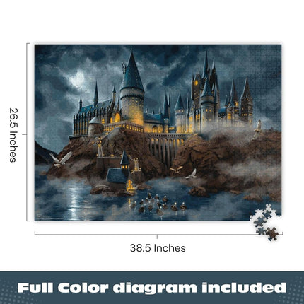 Ceaco - Thomas Kinkade - Harry Potter - Château de Poudlard - Puzzle de 1500 pièces
