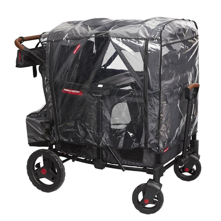 Radio Flyer Voya Rain Cover with Bag, Stroller Wagon Rain Cover