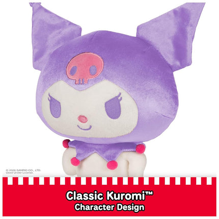 GUND Sanrio Hello Kitty Kuromi Plush, Premium Stuffed Animal for Ages 1 and Up, 9.5”, Purple/White