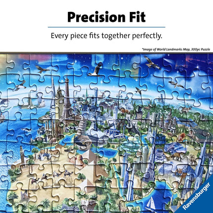 Ravensburger Puzzle Moment: Splashy Fish Tiles 300 Piece Jigsaw Puzzle for Adults - 12001328 - Handcrafted Tooling, Made in Germany, Every Piece Fits Together Perfectly