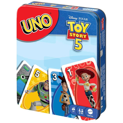 Mattel Games UNO Disney and Pixar Toy Story 5 Card Game