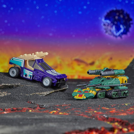 Transformers Legacy United Doom ‘n Destruction Collection, Bludgeon & Rukus, Mayhem Attack Squad Converting Action Figure 2-Pack, 8+ (Amazon Exclusive)