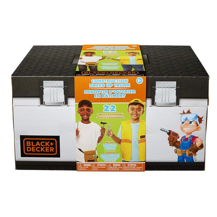 BLACK+DECKER Kids Tool Set with Toolbox, Construction Vest and Hard Hat 22 Piece Set [Amazon Exclusive]