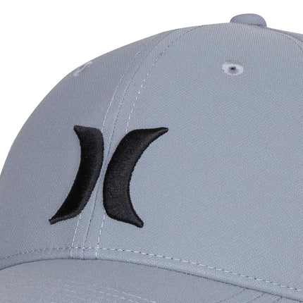 Casquette de baseball unisexe Hurley pour enfant, gris froid/noir, taille unique