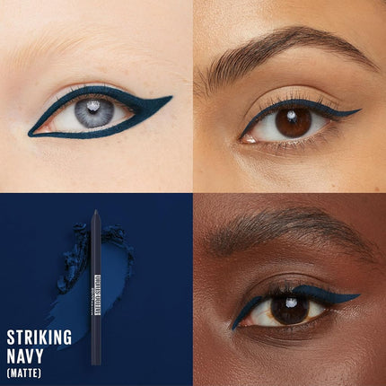 MAYBELLINE - TattooStudio Sharpenable Gel Pencil Eyeliner Striking Navy - 0.04 oz (1.1 g)