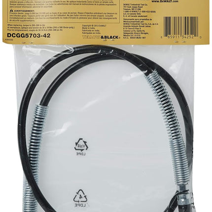 DEWALT DCGG5703-42 Grease Gun Hose Assembly (42IN), Multi, One Size