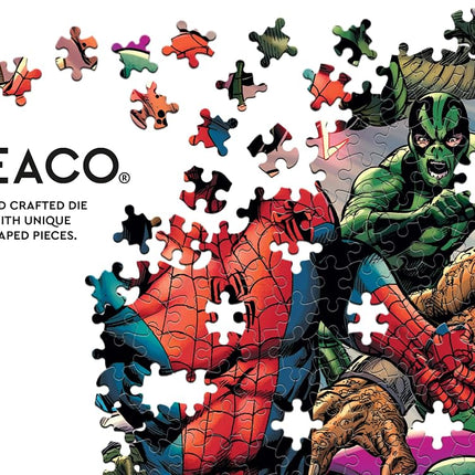 Buffalo Games - Marvel - Spider-Man Sinister War - 1000 Piece Jigsaw Puzzle for Adults - Collectible Tin Case - Finished Size is 26.6 x 19