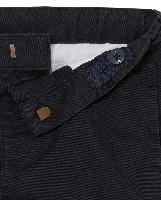 Pantalones chinos para bebé y niño de The Children's Place, paquete de 2, color azul marino, de 18 a 24 meses