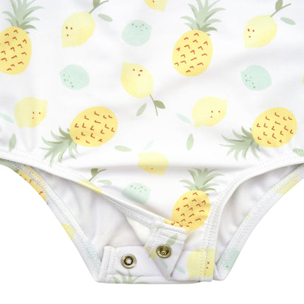 Gerber Girls' One-Piece Swimsuit, Pineapples, 12 Months
