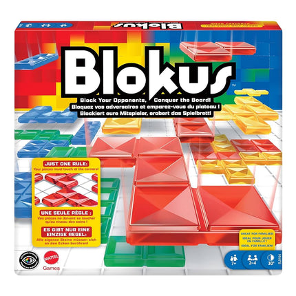 Mattel Games Blokus Strategy Board Game for Kids &