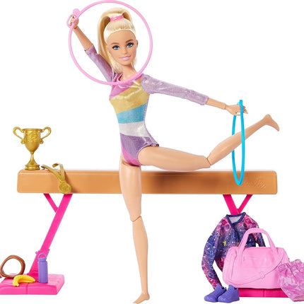 ​Barbie Gymnastics Doll & Accessories Playset