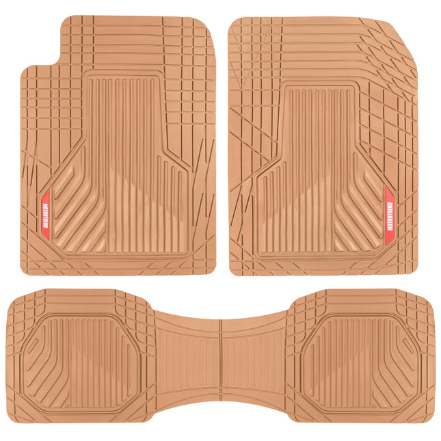 Motor Trend AdventureMax Car Floor Mats Full Set -