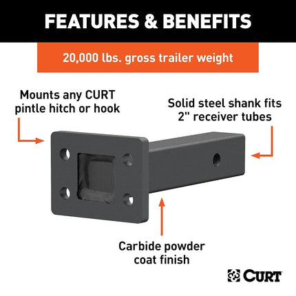 CURT 48327 Pintle Mount