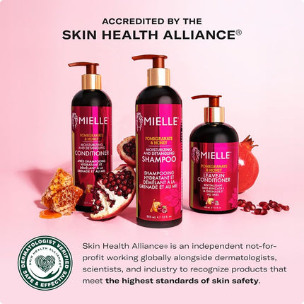 Mielle Pomegranate & Honey Leave In Conditioner for Curly Hair, 355 ml