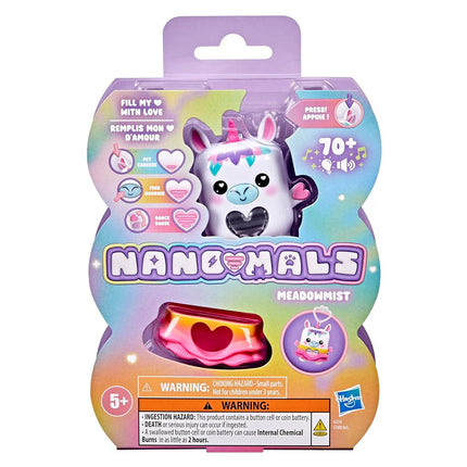 NANO-MALS Meadowmist The Unicorn, Electronic Pet Unicorn Toy, 70+ Responses, Interactive Fidget Toys for Girls & Boys Ages 5+