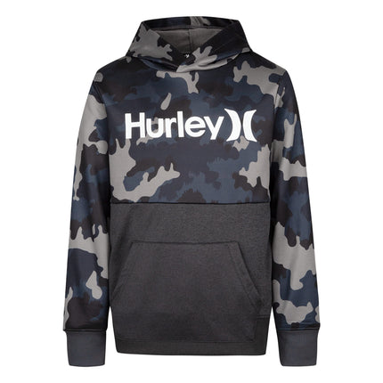 Hurley Boys' One and Only Pullover Hoodie, Grey Ca