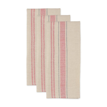 DII Kitchen Collection, Cotton, Red, Dishtowel Set