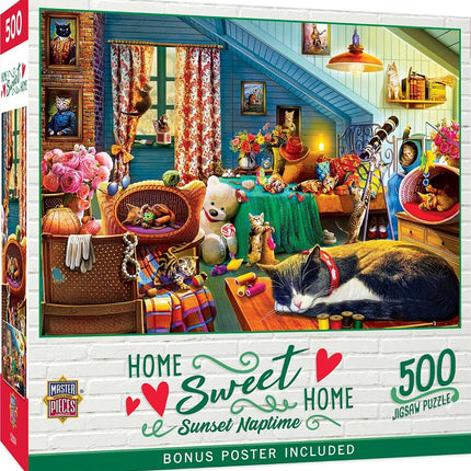 Baby Fanatics 550 Piece Jigsaw MasterPieces for Adults, Families or Children - Naptime Sunset - 45cm x 61cm