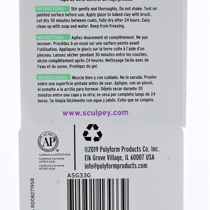 Polyform Sculpey Glaze Glossy, 30 ml