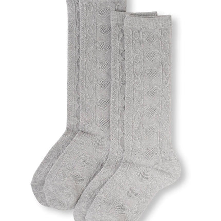 The Children's Place Baby Girls' Socks 2-Pack, H/T